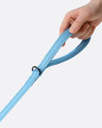Simply Soft Reflective Dog Leash - Sky Blue