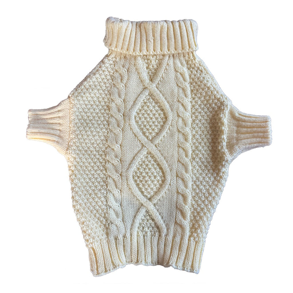 Eco Pup Luxe: Handcrafted Wool Blend Dog Sweaters for Cozy & Stylish Canines